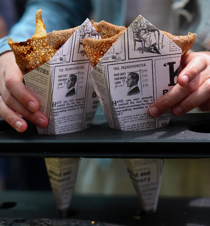 Galettes cornet